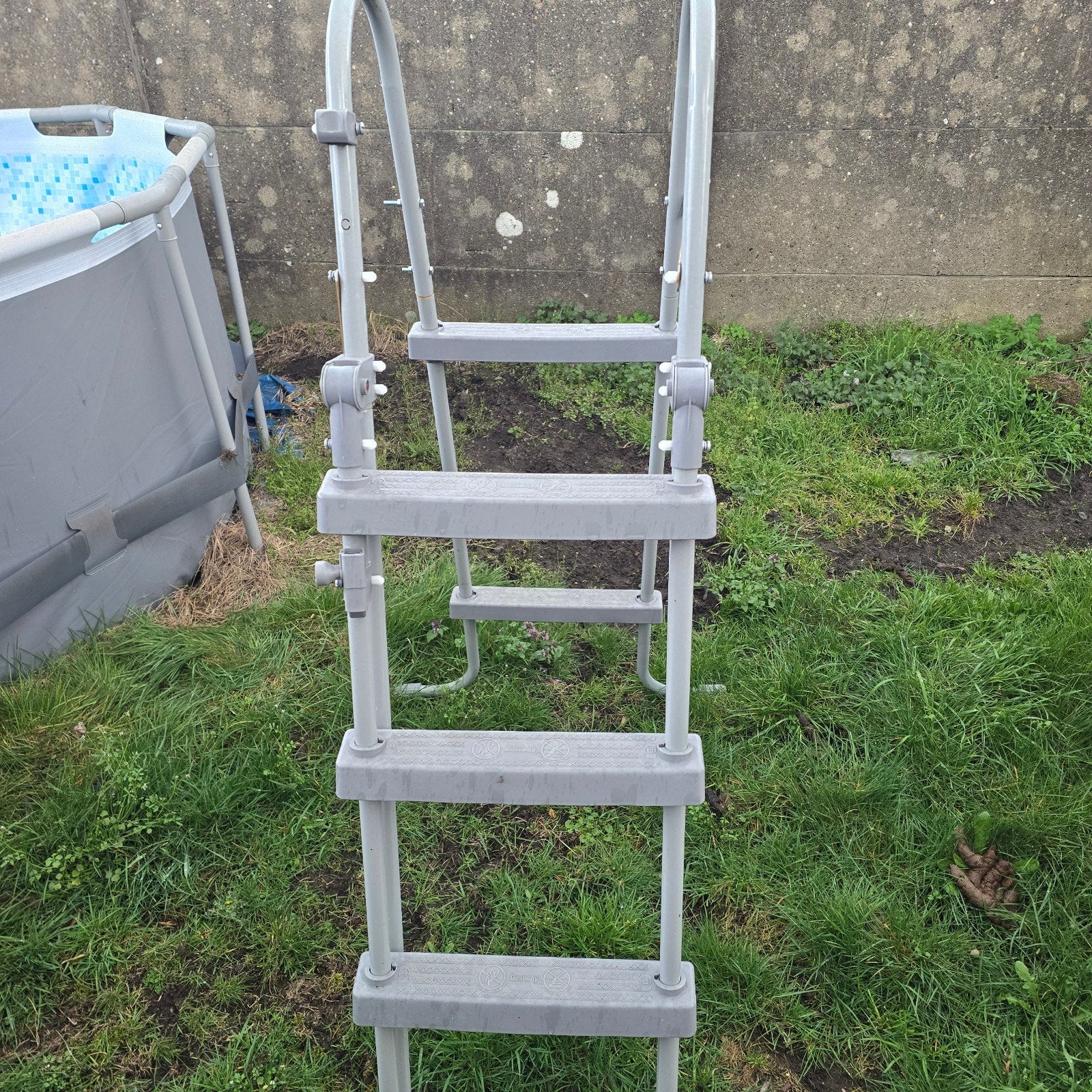 zwembad ladder, Ophalen, Gebruikt, Ladder