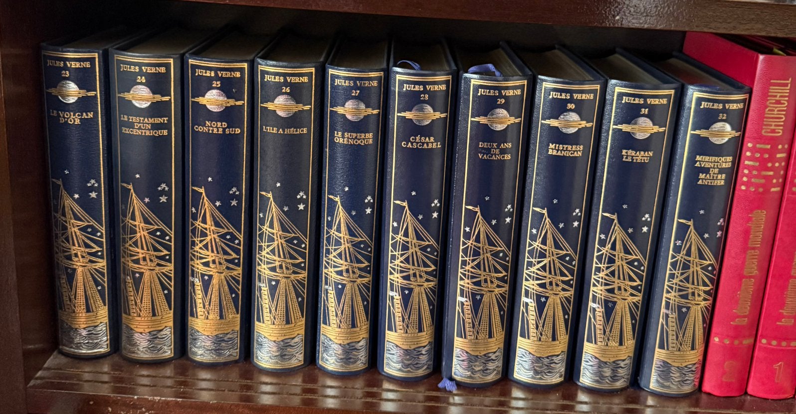 Toute la collection de luxe Jules Verne, Série complète, Enlèvement, Général, Comme neuf
