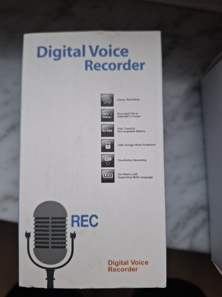 RECORDER VOICE, Ophalen