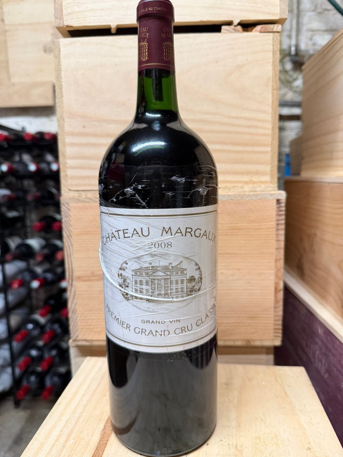 Ch. Margaux 2008 (MAGNUM), Enlèvement, Comme neuf