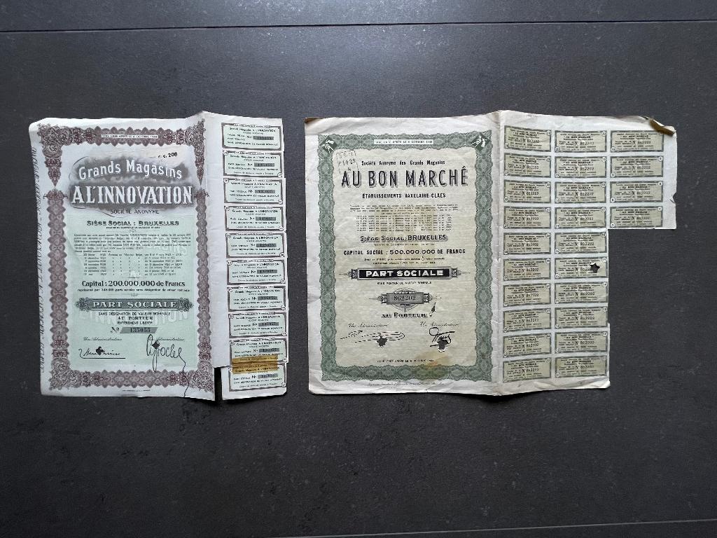 Action et titre, Postzegels en Munten, Aandelen en Waardepapieren, Ophalen of Verzenden, 1920 tot 1950, Aandeel