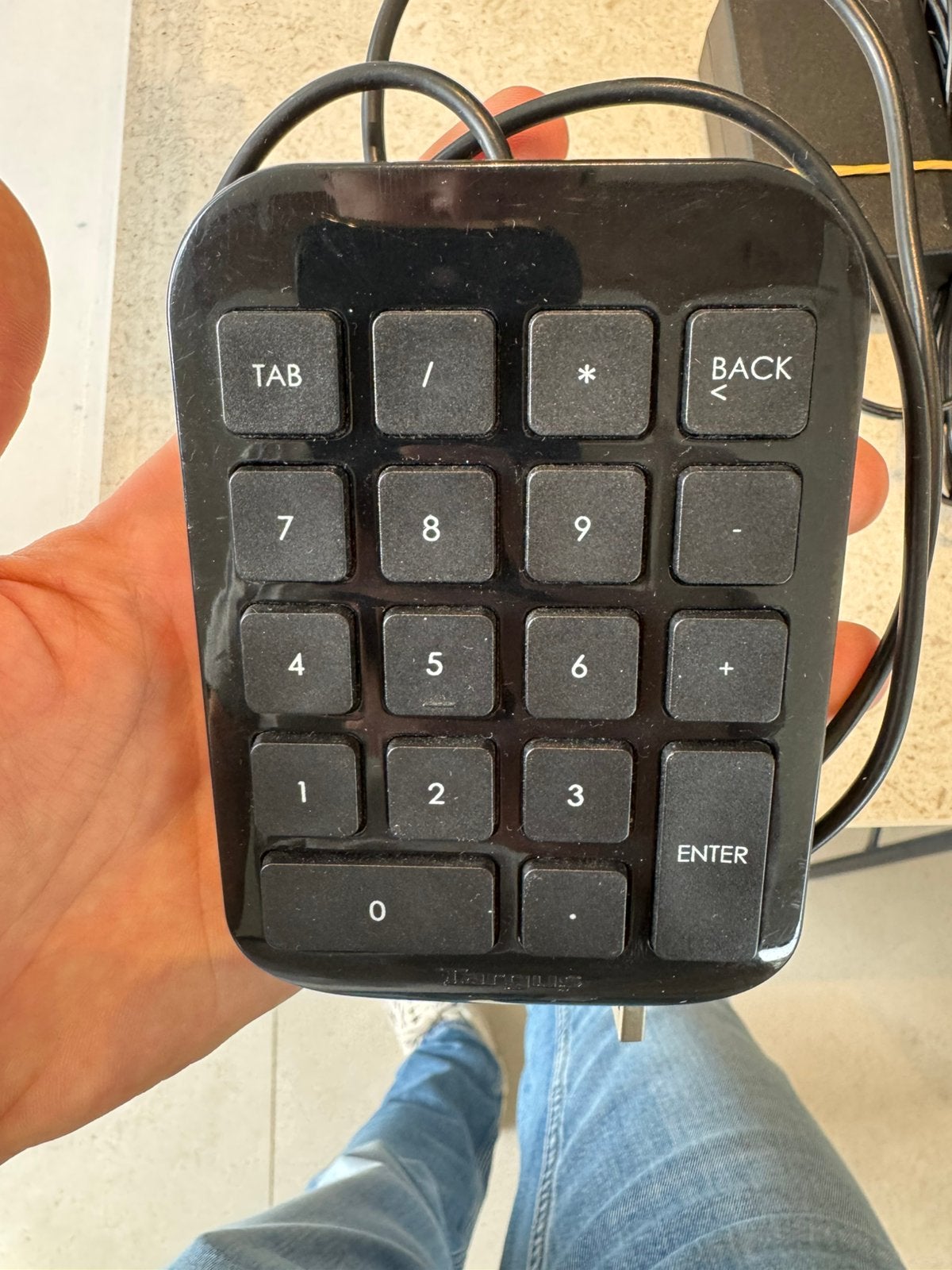Numeriek klavier - Targus - Mac en Windows, Ophalen of Verzenden, Numeriek, Zo goed als nieuw