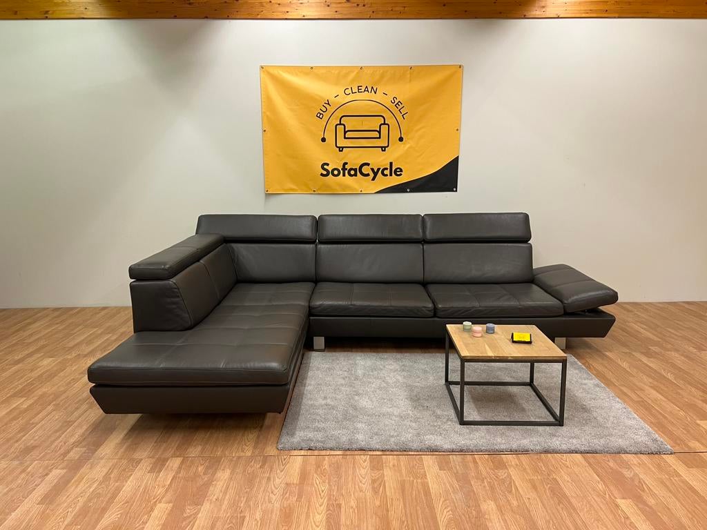 Belform Lederen Hoeksalon - Gereinigd + Levering / SofaCycle