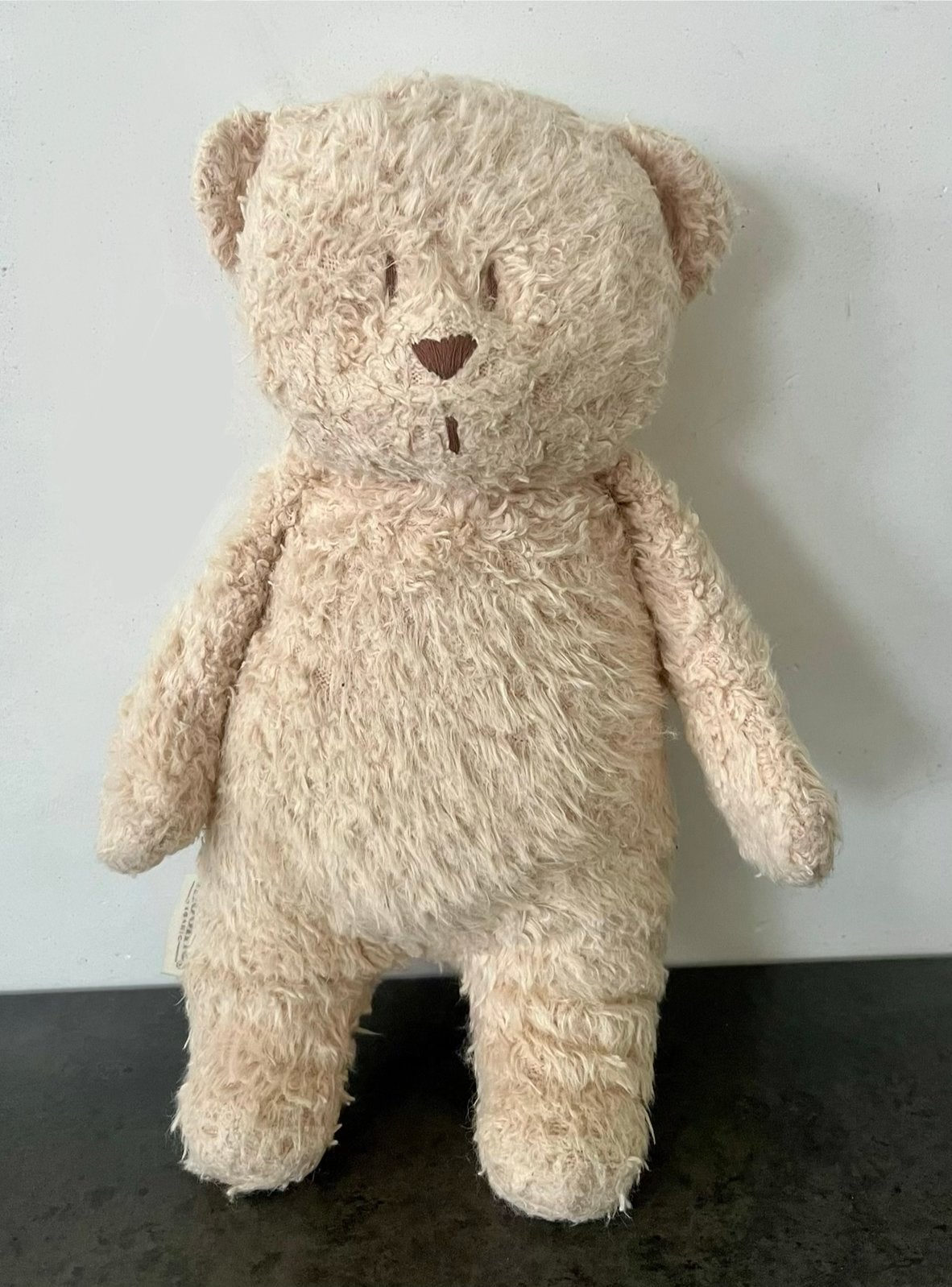 Moonie knuffel beer - kleur sand, Kinderen en Baby's, Gebruikt, Ophalen of Verzenden, Middelgroot (20 tot 80 cm), Beige