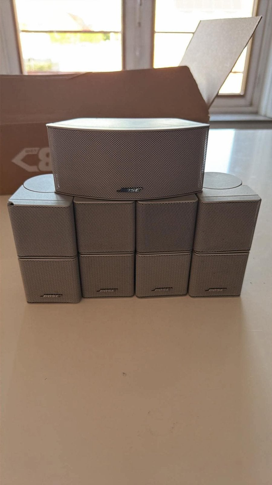 BOSE JEWEL CUBE SPEAKERS, Audio, Tv en Foto, Ophalen, Zo goed als nieuw, Bose