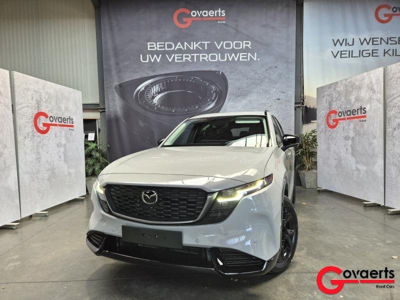 Mazda CX-5 2.5L e-SKYACTIV G 141 pk AUTOMAAT HOMURA  DEMOWAG, Automaat, Bedrijf, SUV of Terreinwagen, Zilver of Grijs