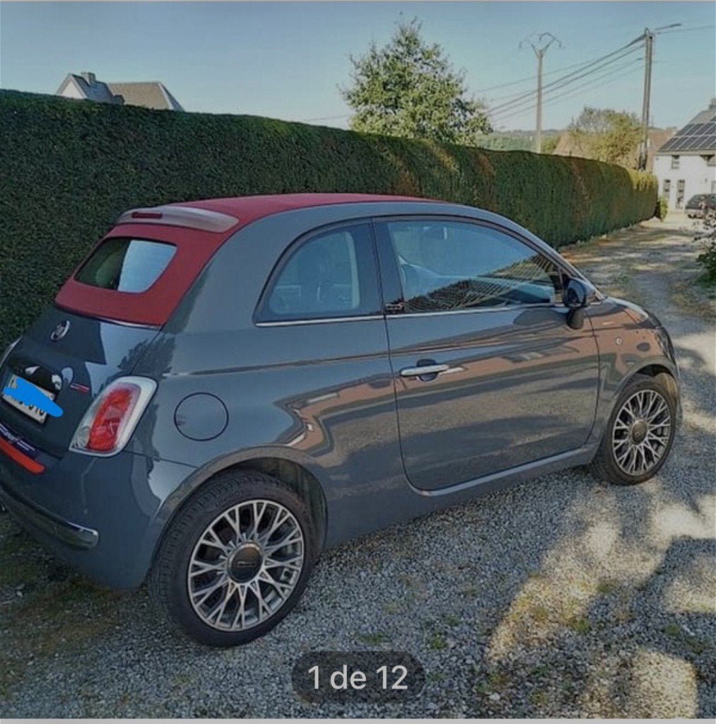 FIAT 500C, Autos, Cuir, Achat, Cabriolet, Noir