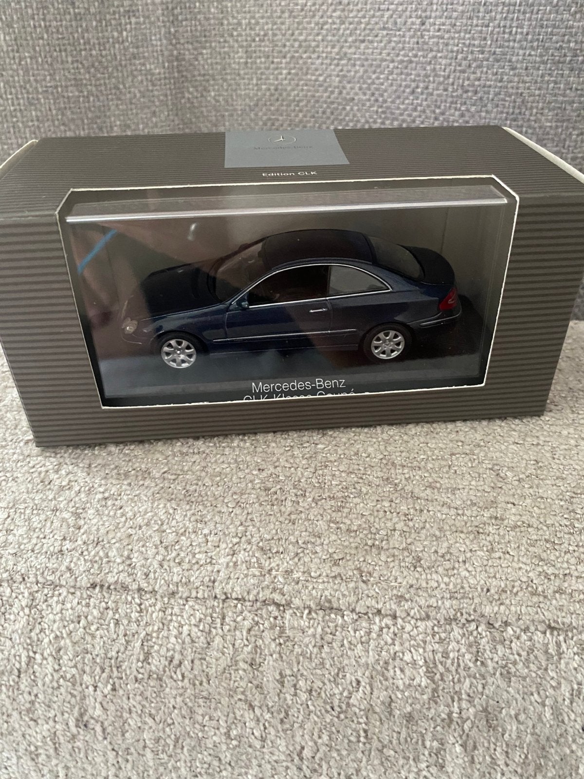 Mercedes Benz CLK Coupé Minichamps, Hobby en Vrije tijd, Verzenden, Zo goed als nieuw, MiniChamps