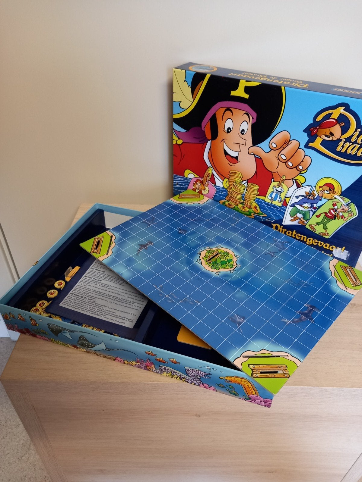 Piet Pirate Le danger d'un pirate, Enlèvement