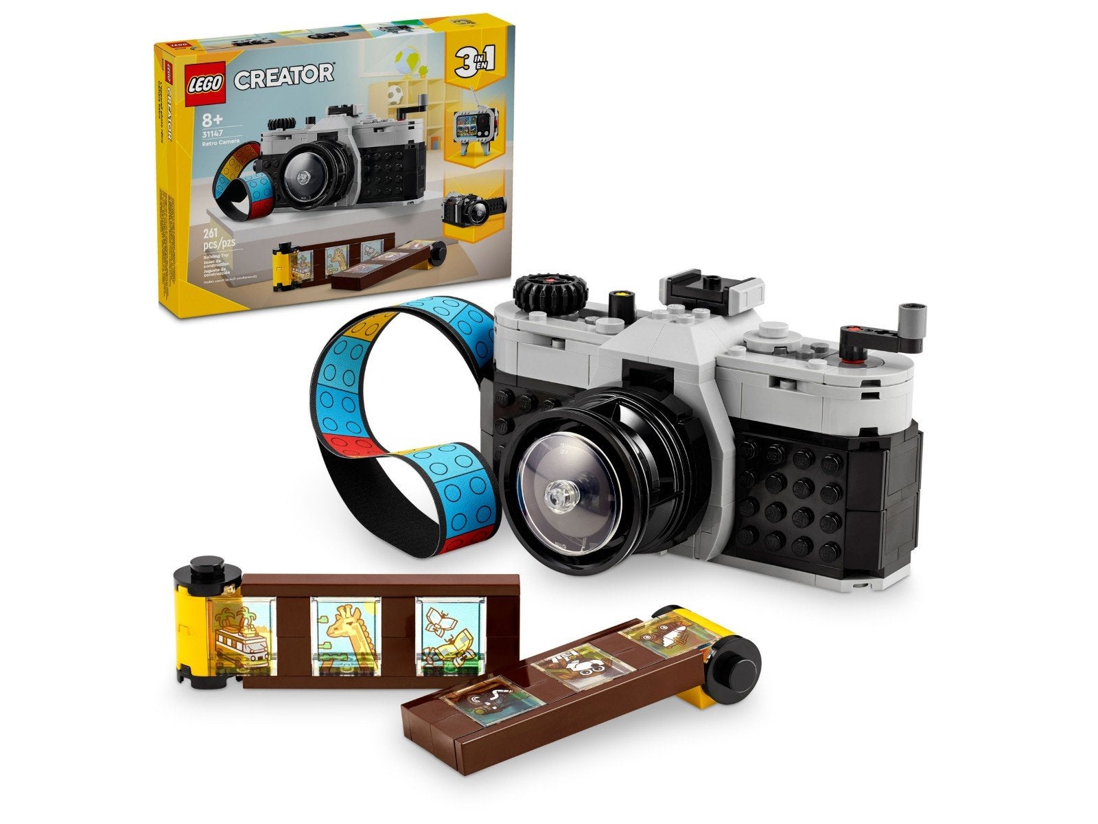 Lego retro camera 3-in-1, Enlèvement, Manuel