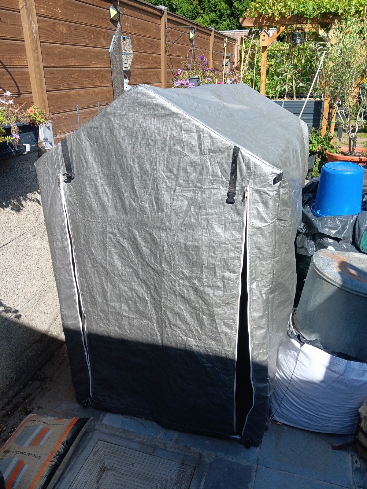 opberg tent voor fietsen/bromfiets, Enlèvement