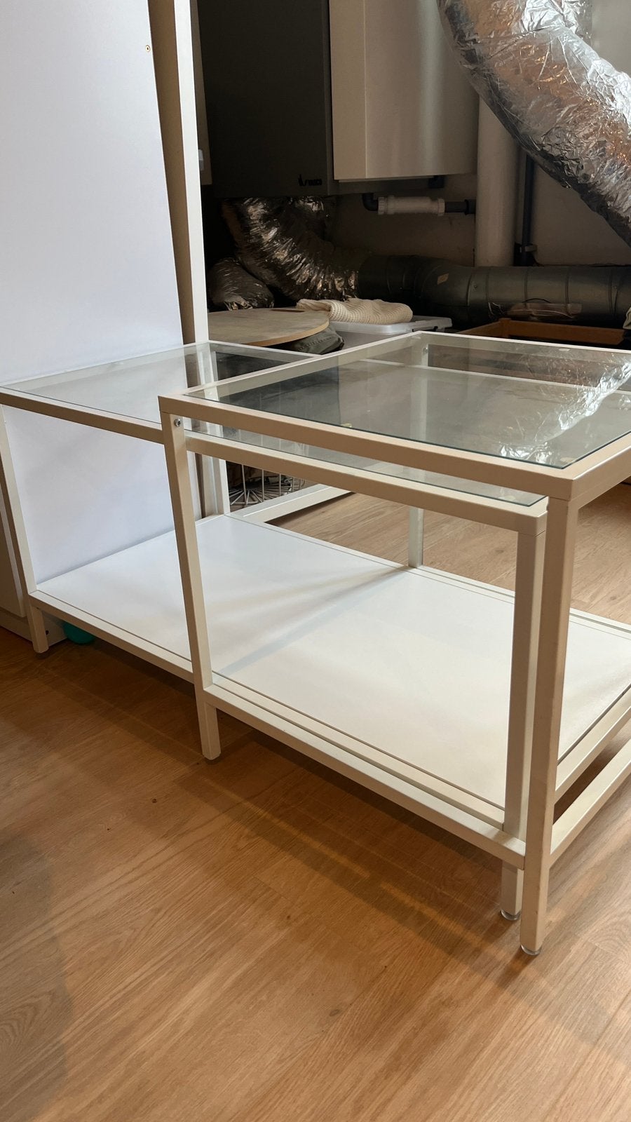 Salontafel (Ikea: VITTSJÖ), Maison & Meubles, Enlèvement, Comme neuf