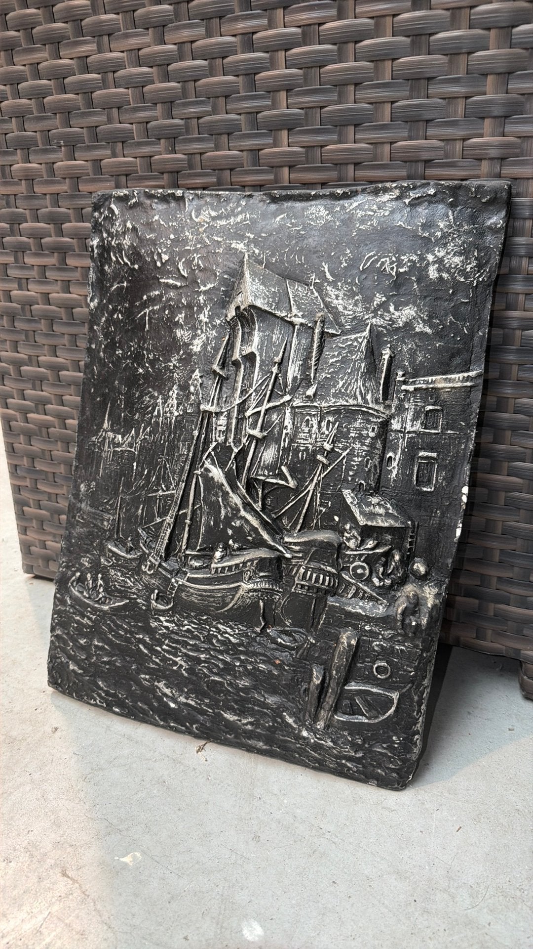 Uitverkoop - massieve kunst ( 7kg ), Huis en Inrichting, Ophalen, Zo goed als nieuw