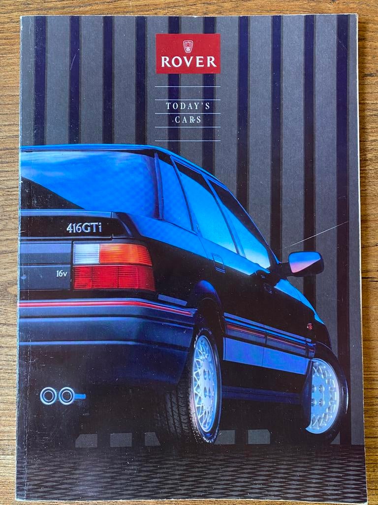 ROVER 1990 Modellen Super Autofolder, Verzenden, Zo goed als nieuw