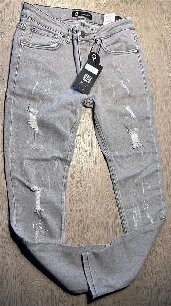 Marshall Denim Jeans ~NIEUW~ [2] Maat 30, Enlèvement ou Envoi, Neuf, Gris, W32 (confection 46) ou plus petit