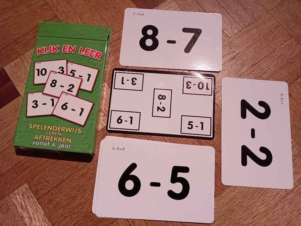 Jeux apprendre A calculer Kijk en leer, Enlèvement