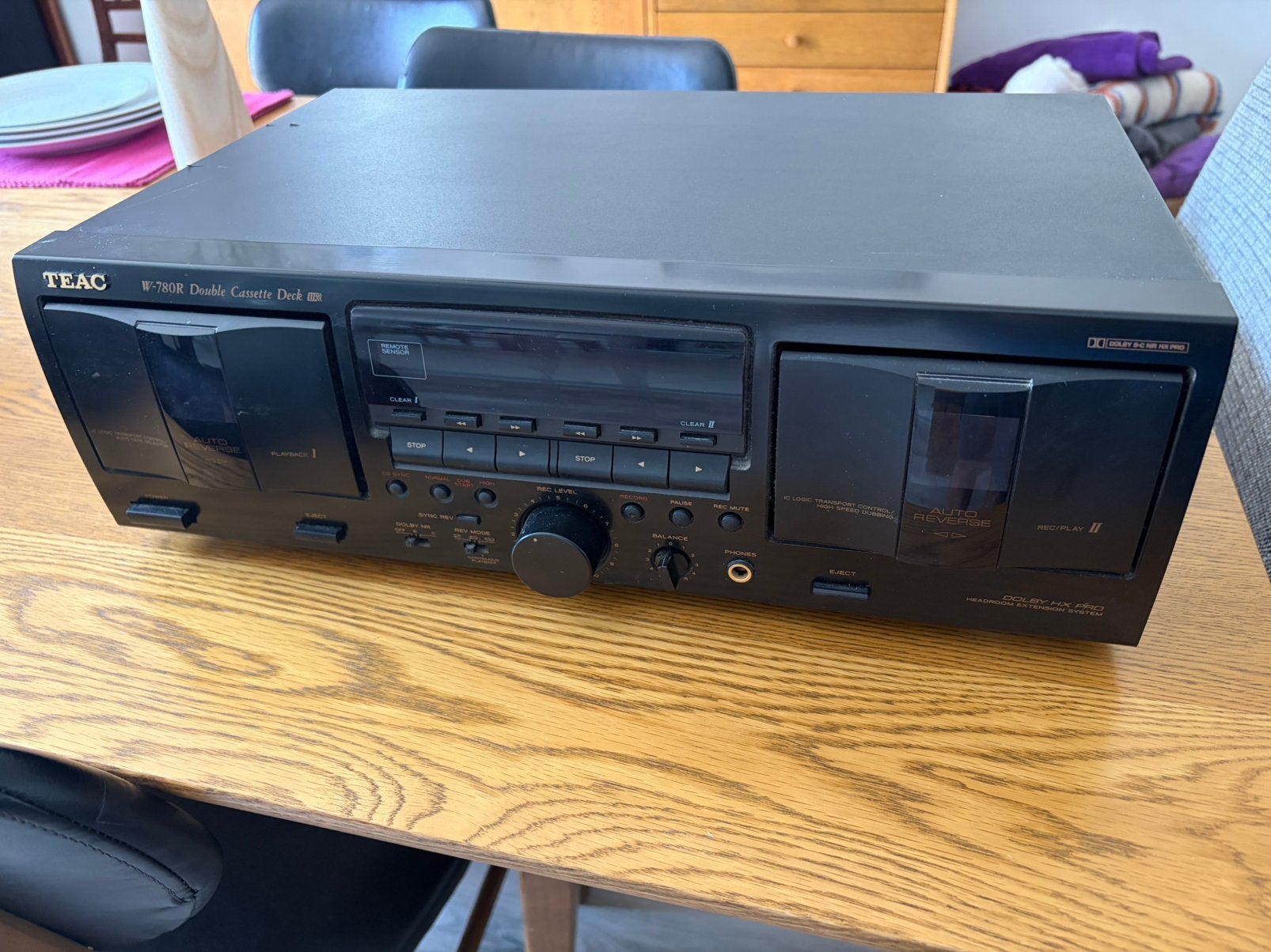 lecteur enregistreur de k7 deck teac w780r, Audio, Tv en Foto, Cassettedecks, Ophalen
