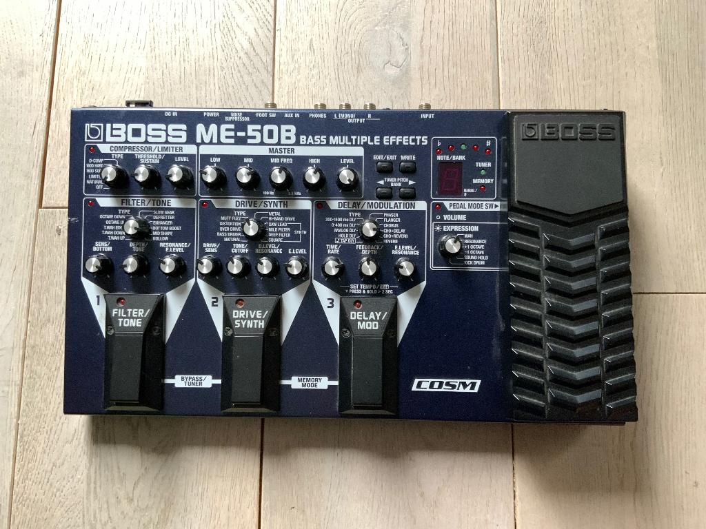 Boss ME-50 B, Muziek en Instrumenten, Effecten, Ophalen of Verzenden, Gebruikt, Multi-effect