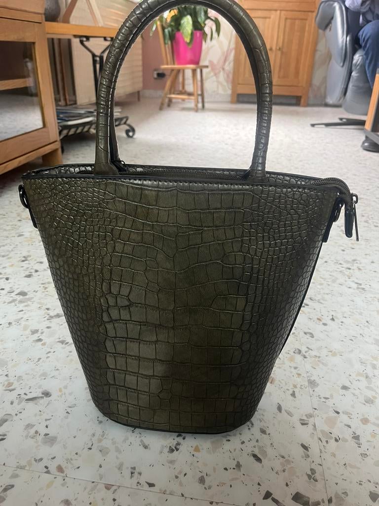 Sac à main, Handtassen en Accessoires, Tassen | Damestassen, Ophalen of Verzenden, Nieuw, Groen, Handtas