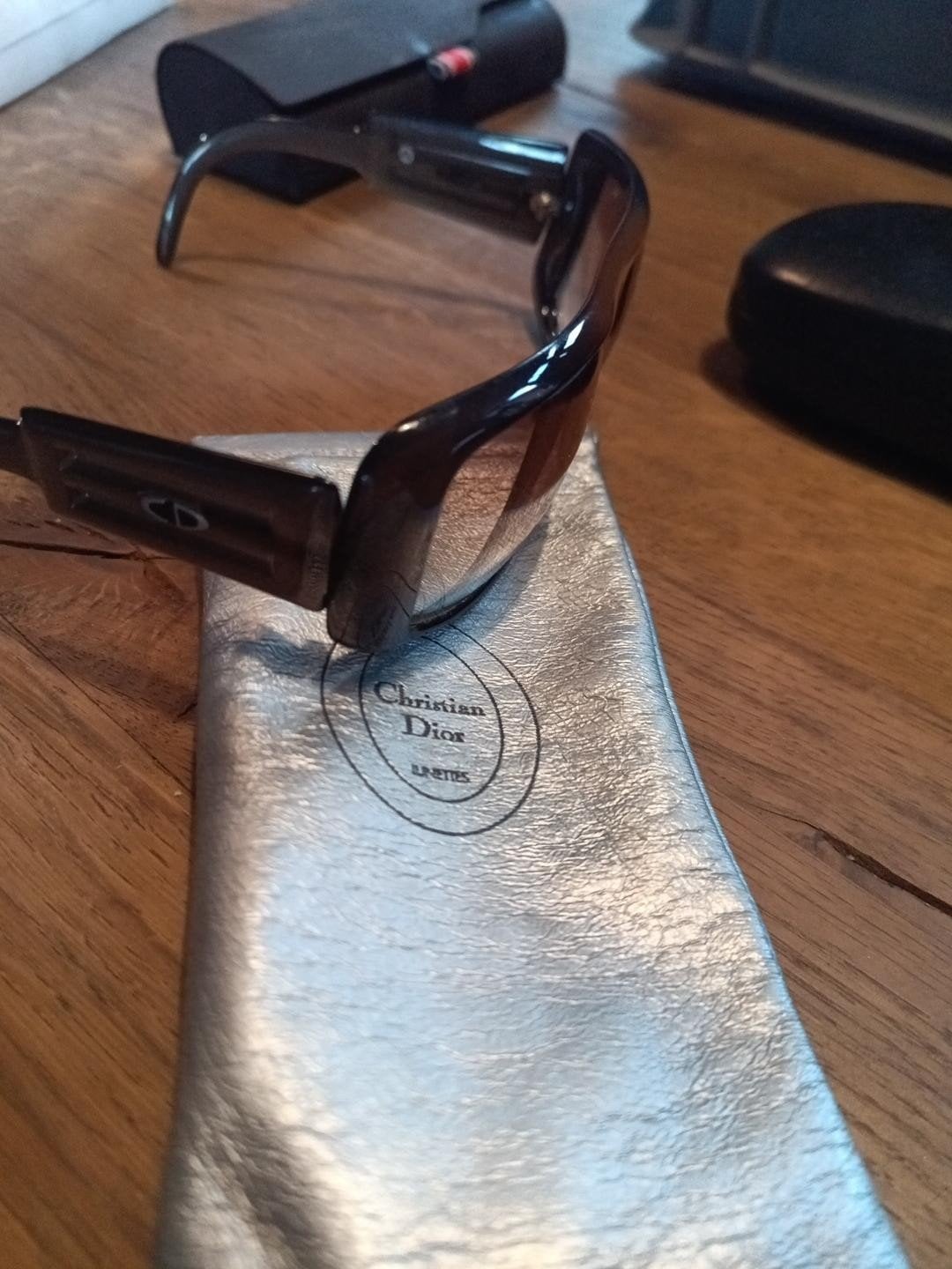 Vintage Christian Dior ’70 Optyl design zonnebril, Overige merken, Zonnebril, Bruin, Ophalen of Verzenden
