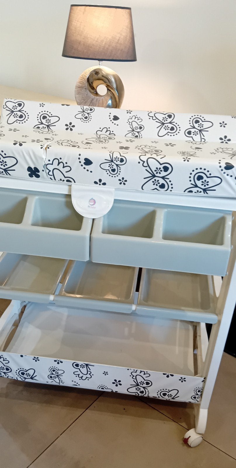 table à langer avec baignoire di baby, Enlèvement