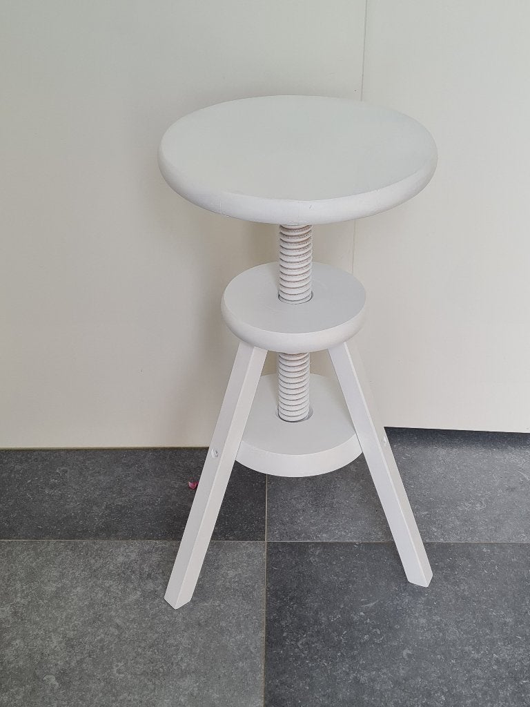 houten kruk, hobbykruk, verstelbare kruk, Ophalen of Verzenden