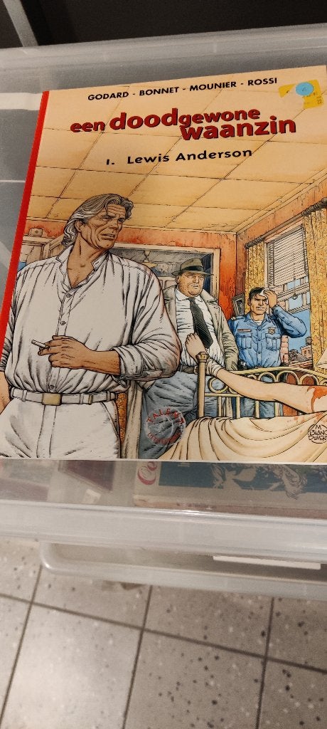 Een doodgewone waanzin - 1 - Lewis Anderson, Boeken, Ophalen, Eén stripboek, Zo goed als nieuw, Godard Christian