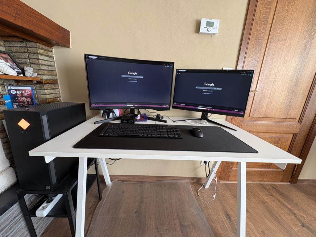 Volledige setup/Gaming PC Omen + monitors, Games en Spelcomputers, Ophalen, Zo goed als nieuw