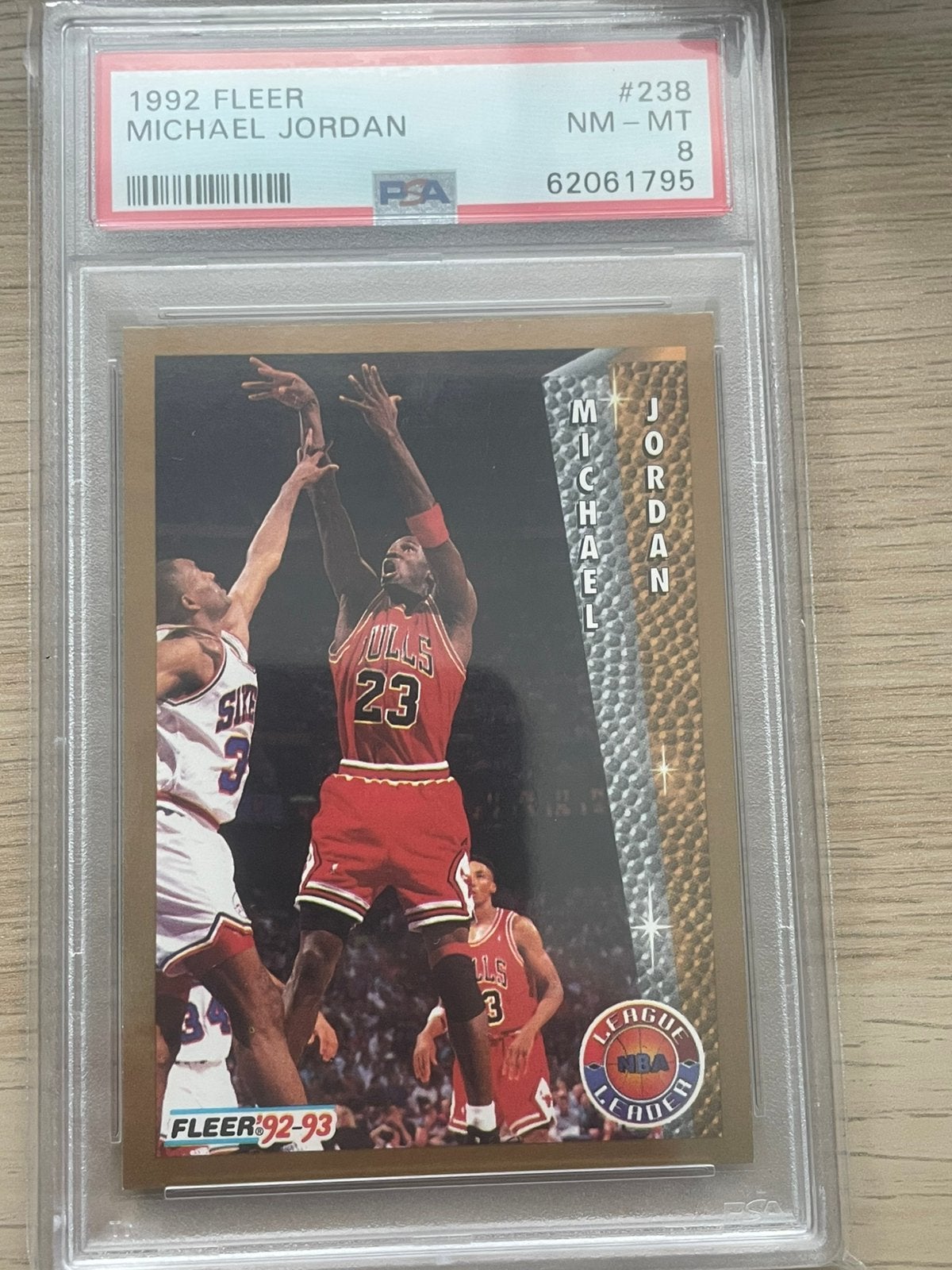 1992 Fleer Michael Jordan 238, Ophalen of Verzenden, Zo goed als nieuw