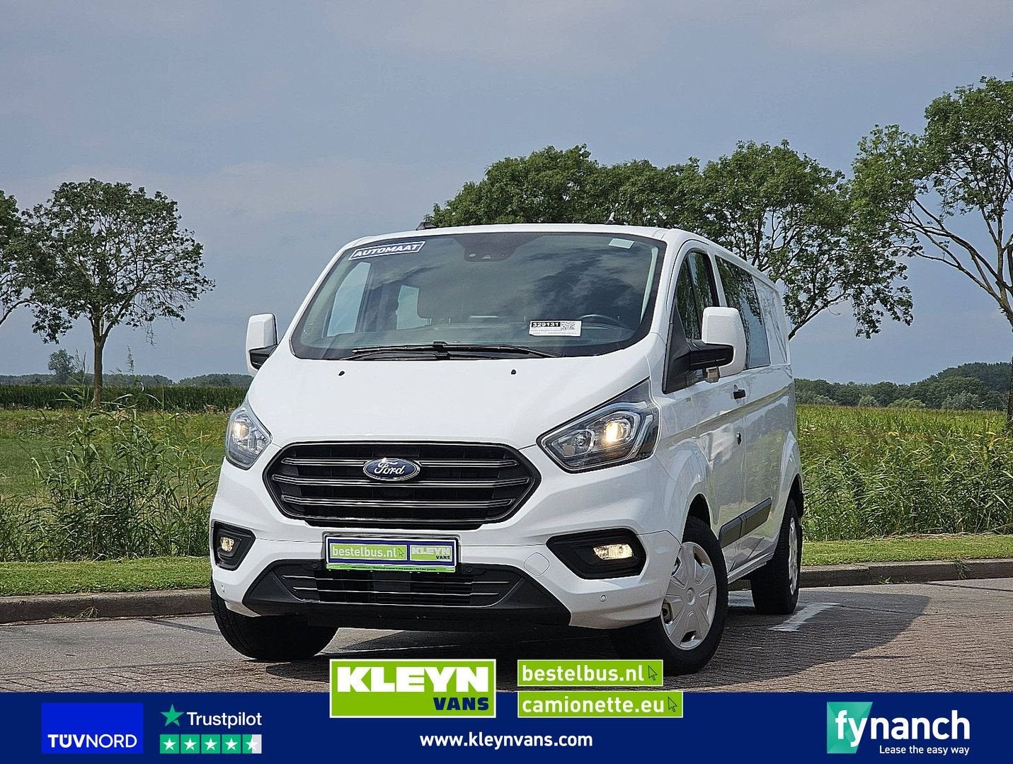Ford TRANSIT CUSTOM 2.0 L2H1 Dubbele Cabine!, Achat, Entreprise, Cruise Control, Diesel