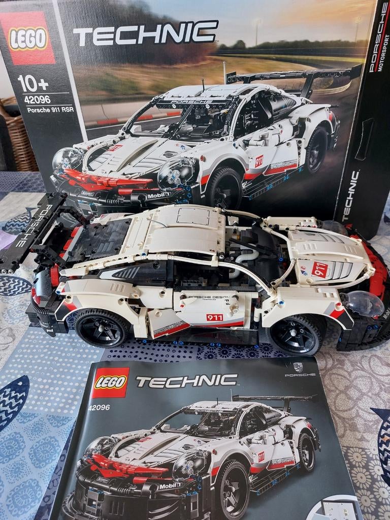 Porsche 911 RSR lego Technic, Verzenden, Lego