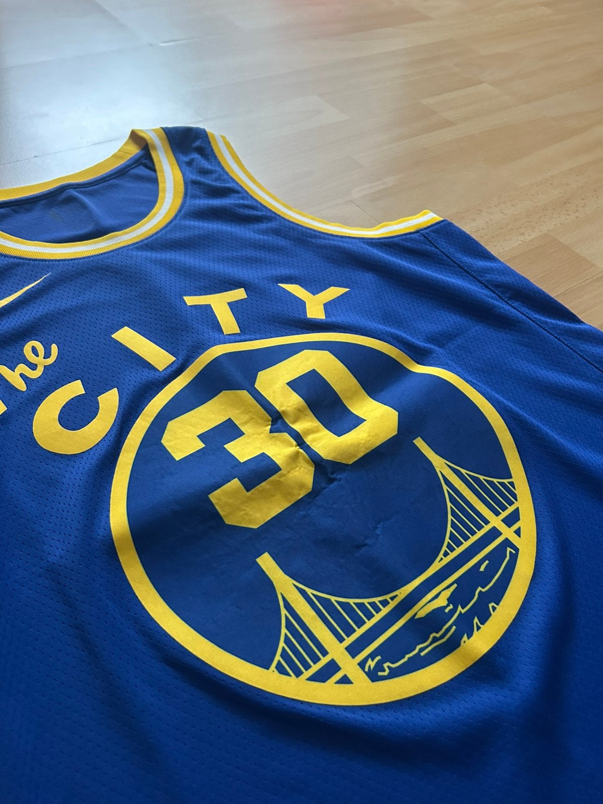 Maillot NBA Warriors Curry  (2020-2021) - Taille L, Sports & Fitness, Enlèvement ou Envoi, Neuf, Vêtements