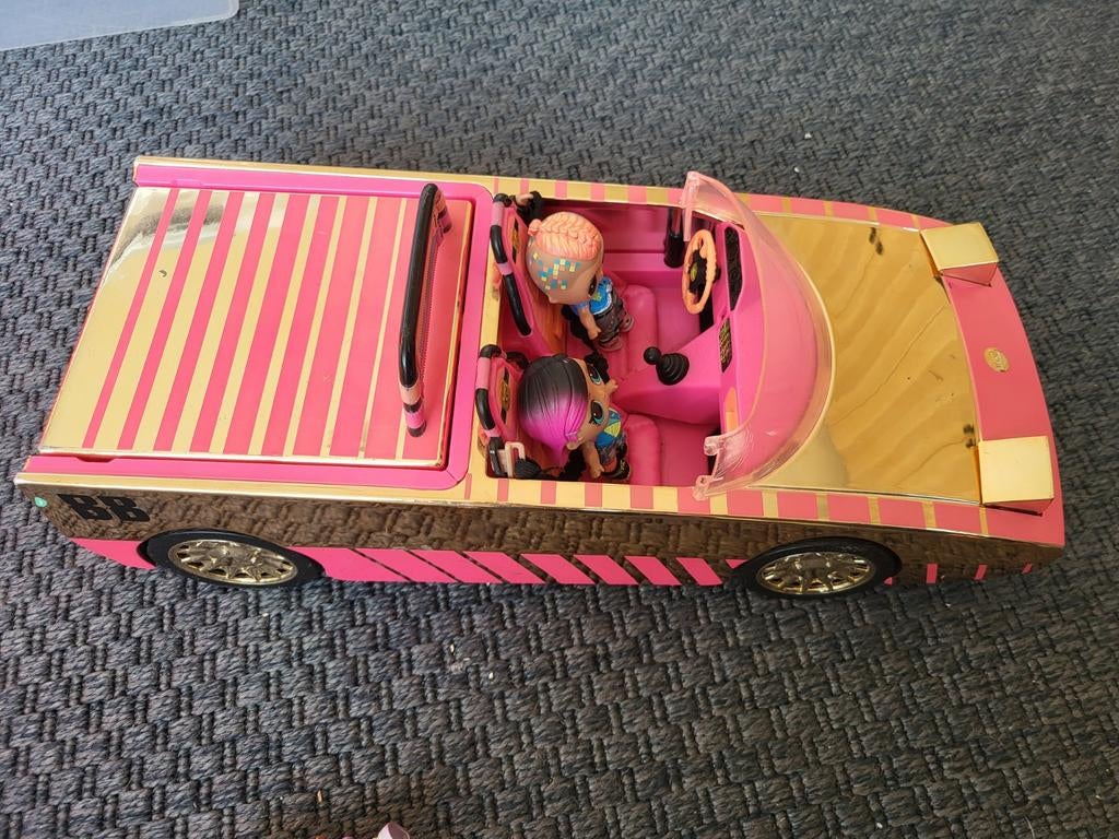 Auto LOL popje, Ophalen