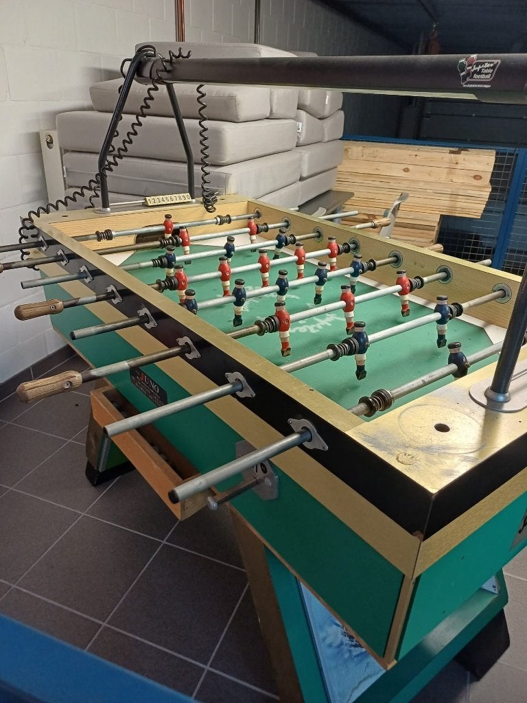 Voetbaltafel Jupiter, Ophalen, Gebruikt