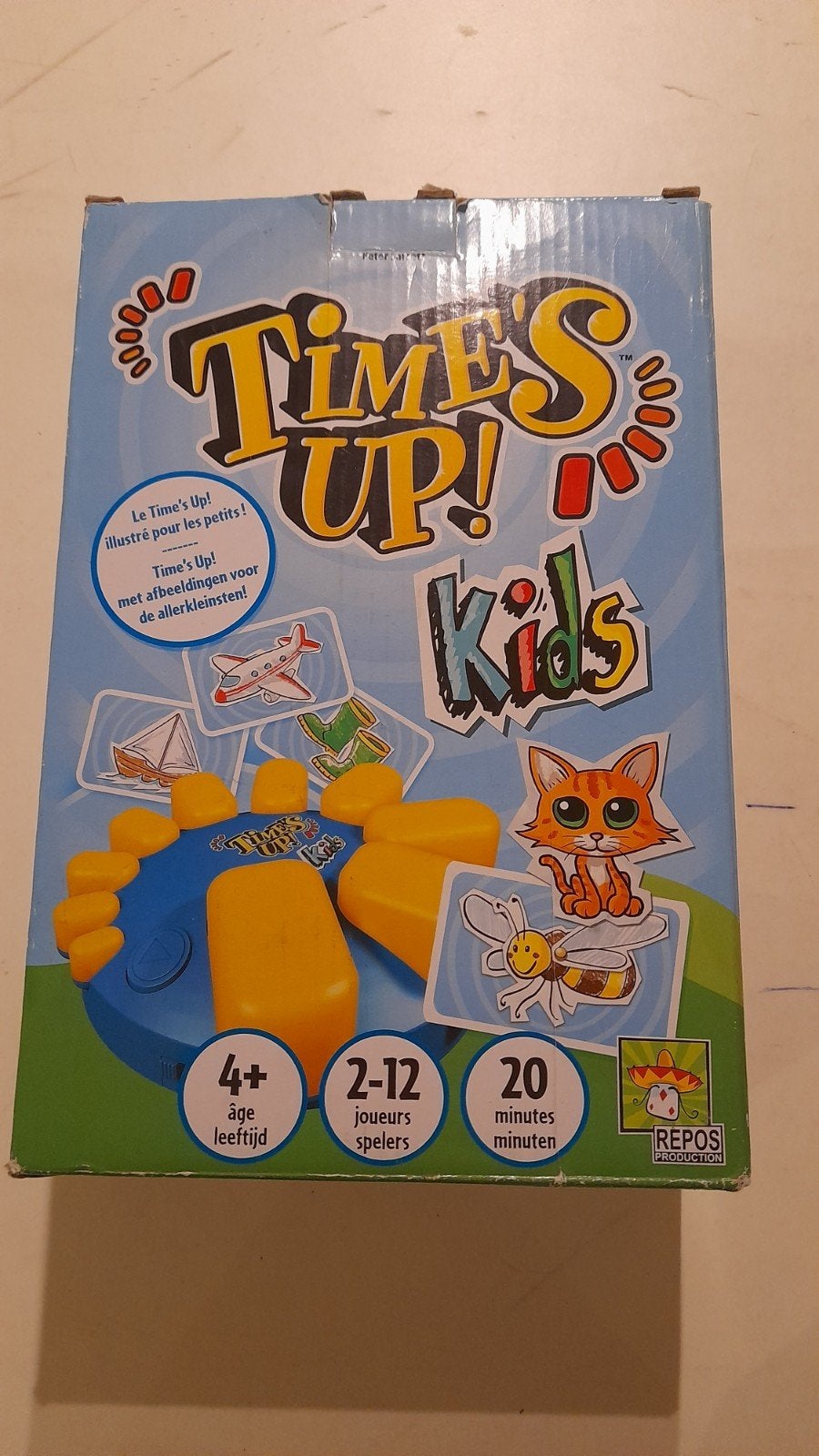 Time's up voor kinderen, Hobby en Vrije tijd, Ophalen