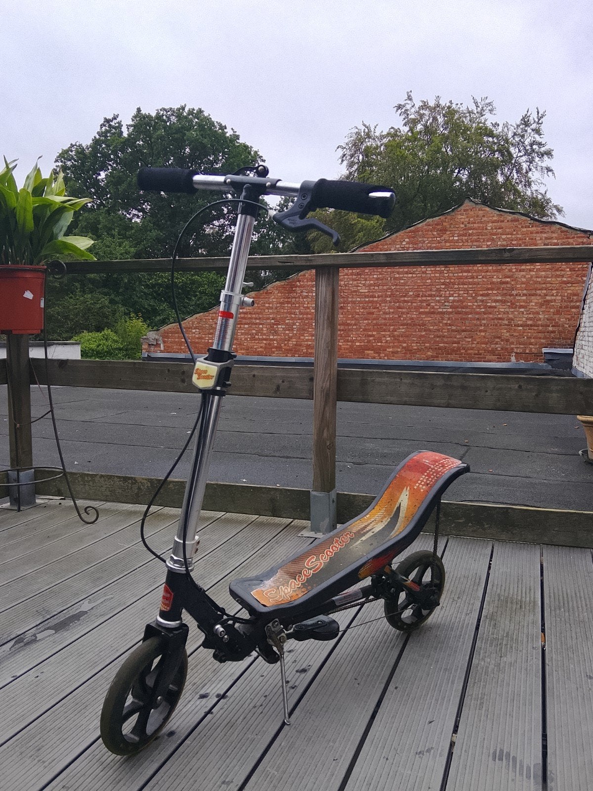 Space Scooter X560s - Mat Zwart - Step (ESS7BA), Fietsen en Brommers, Ophalen, Gebruikt, Kickbike, Space scooter
