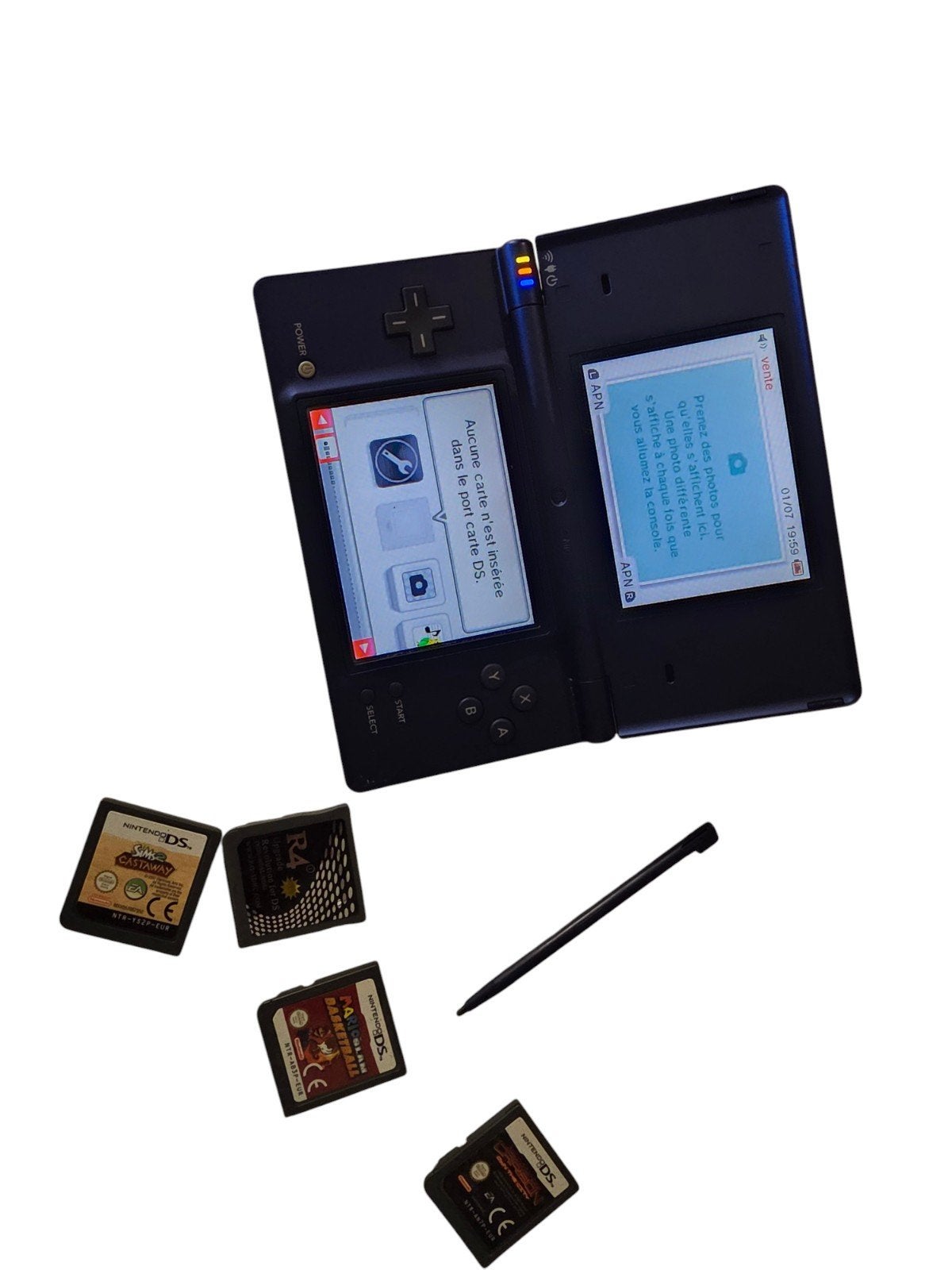 Nintendo DSi blauw (metaalblauw/marineblauw), Games en Spelcomputers, Spelcomputers | Nintendo DS, Ophalen of Verzenden, Blauw