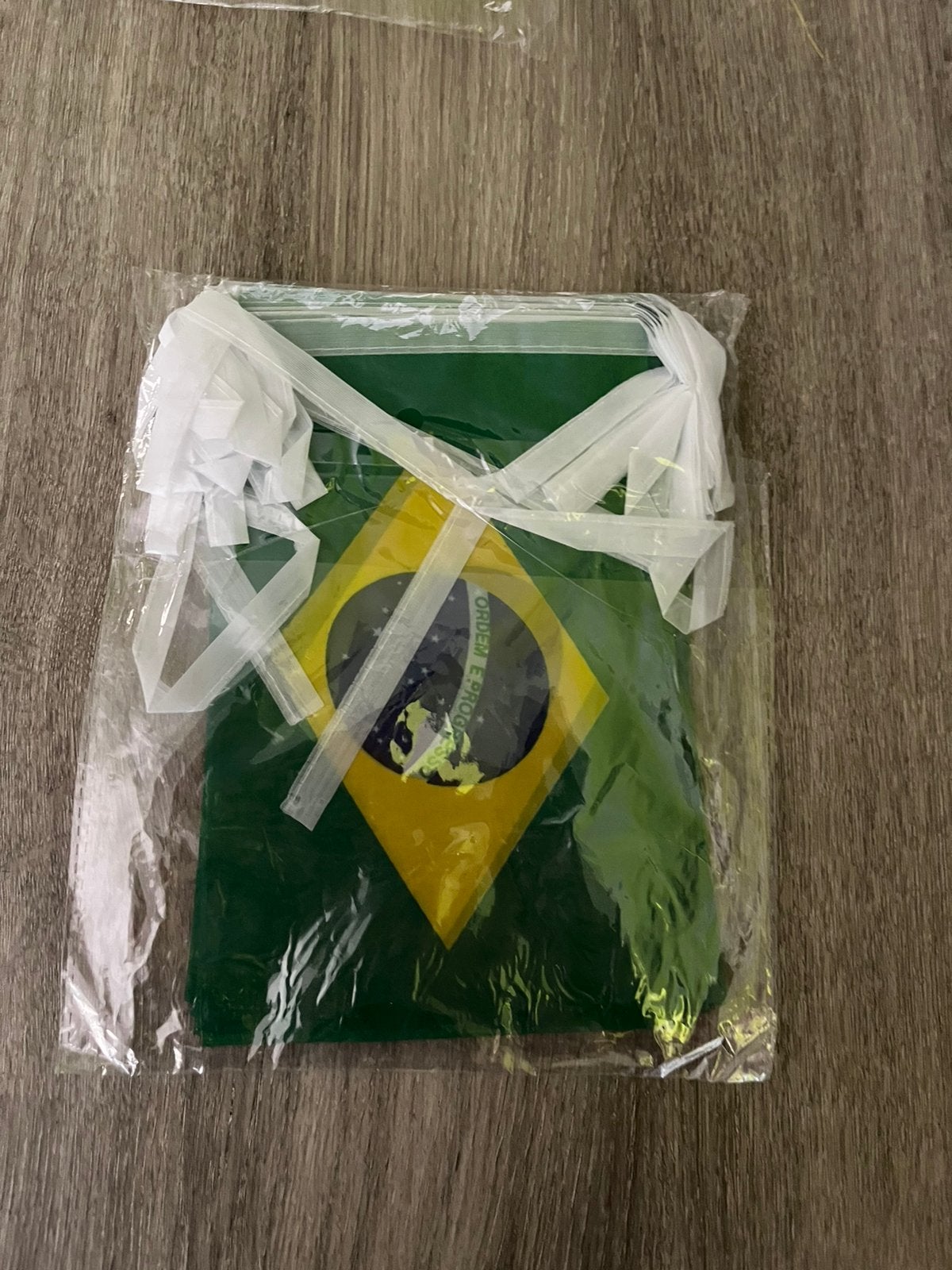 Banderolle avec drapeau, Enlèvement, Neuf