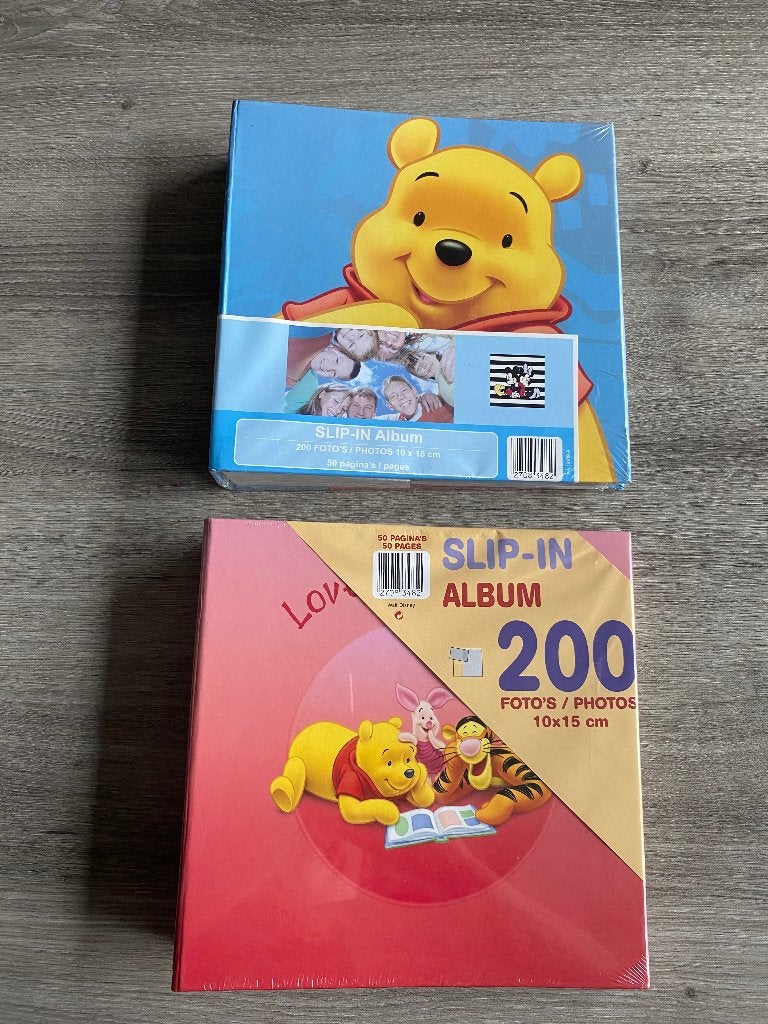 Fotoalbums Winnie The Phooh NIEUW, TV, Hi-fi & Vidéo, Albums photo & Accessoires, Enlèvement, Neuf, Album à pochettes