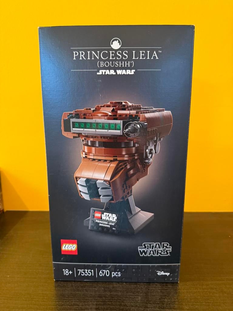 Lego Star Wars 75351 Princess Leia/Boushh Helmet, Kinderen en Baby's, Star Wars, Lego, Nieuw, Ophalen of Verzenden