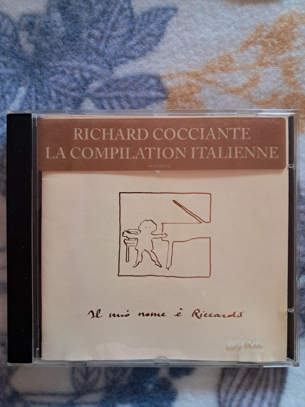 CD Richard Cocciante La compilation italienne, CD & DVD, CD | Instrumental, Enlèvement ou Envoi, Compilation