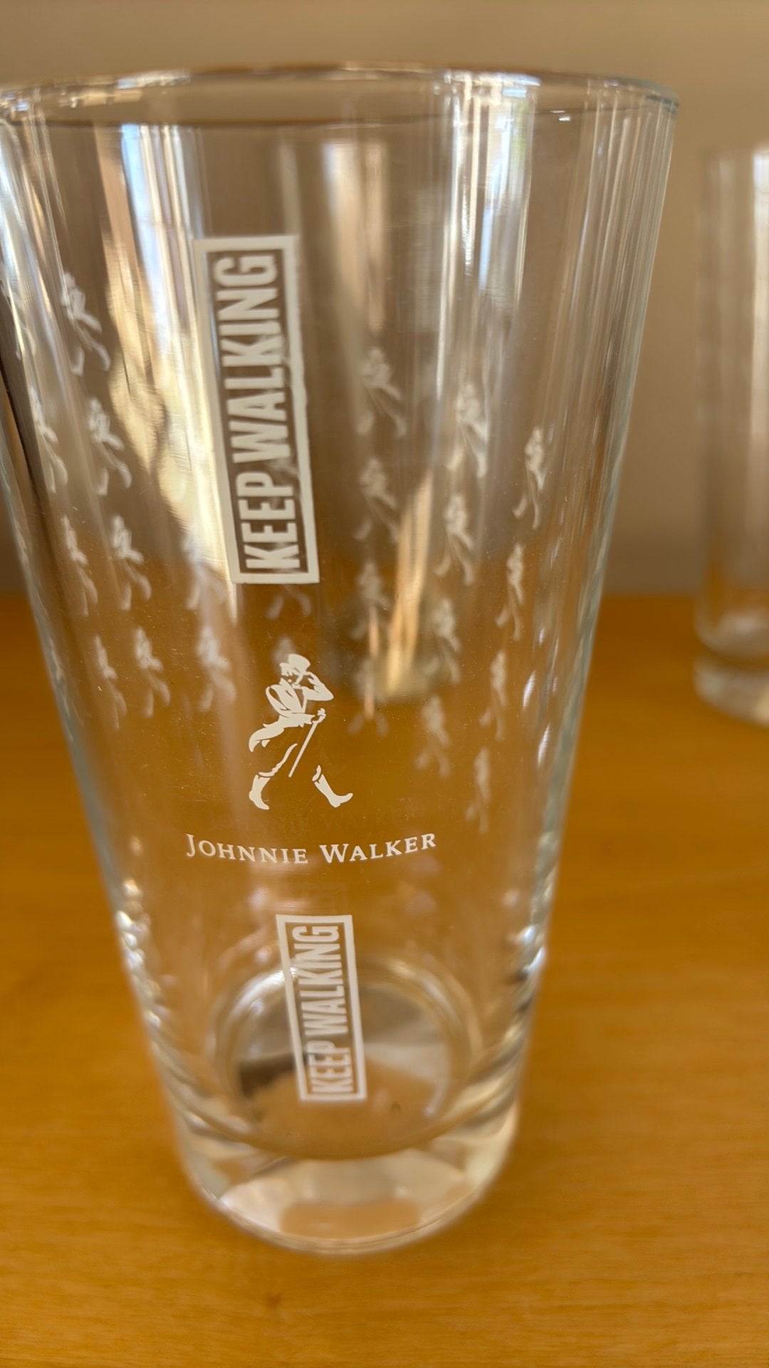 6 johnnie walker glazen, Ophalen of Verzenden, Zo goed als nieuw