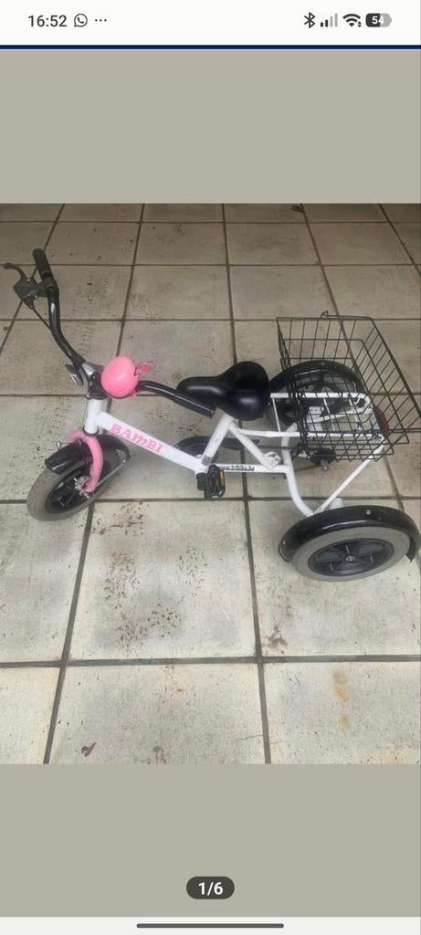 velo tribike, Enlèvement
