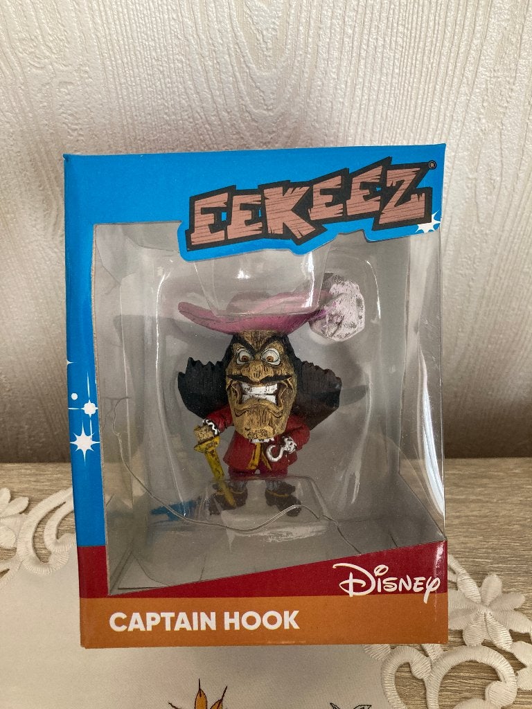 Disney eekeez - captain hook ( kapitein haak - peter pan ), Ophalen of Verzenden, Peter Pan of Pinokkio, Nieuw, Beeldje of Figuurtje