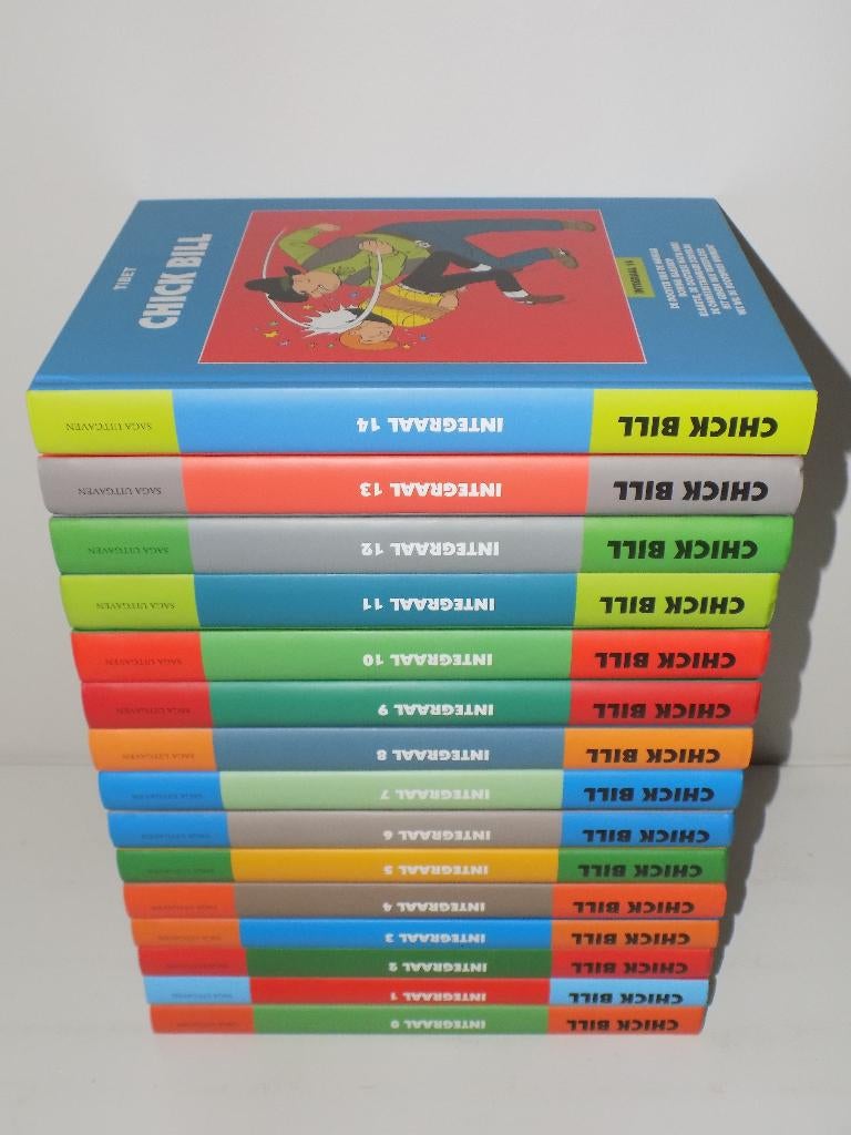 Chick Bill ~ Complete serie Integrale hardcovers 0 t/m 14, Boeken, Complete serie of reeks, Ophalen of Verzenden, Zo goed als nieuw
