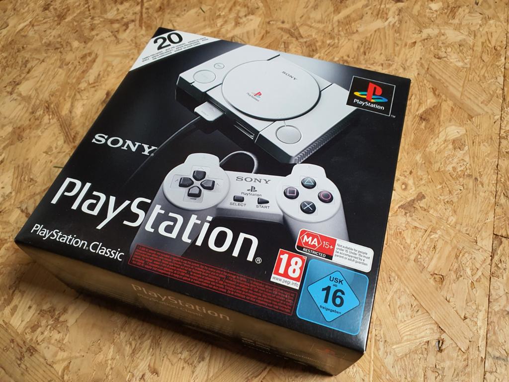 Sony ps1 classic, Enlèvement