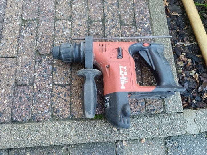 Hilti te 6-a, Ophalen, Gebruikt