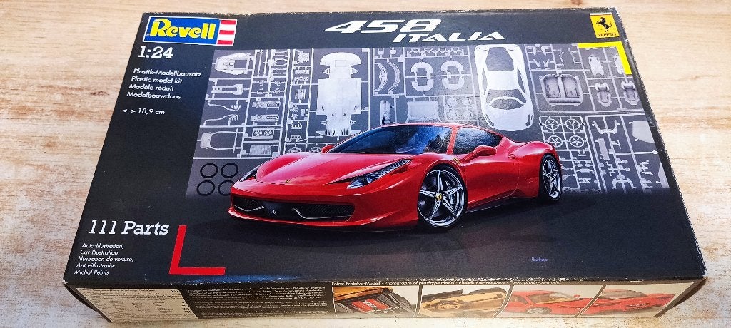Bouwdozen van Ferrari's 1/24 REVELL, FUJIMI, Hobby & Loisirs créatifs, Voiture, Plus grand que 1:32, Comme neuf, Enlèvement