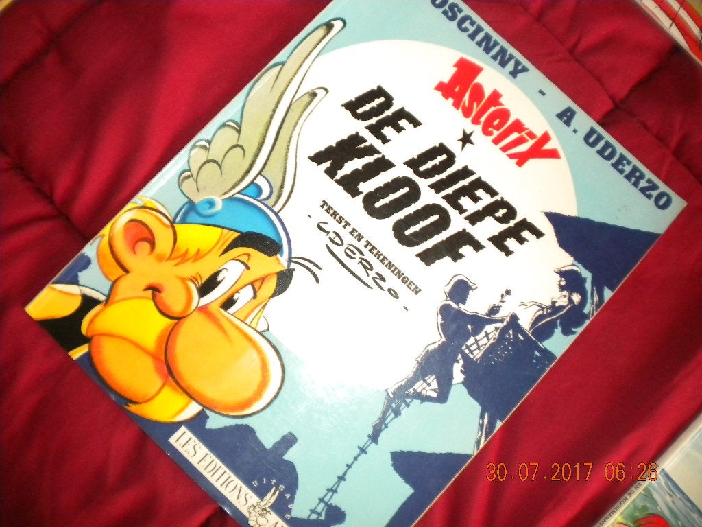 5 Stripboeken van Asterix, Ophalen