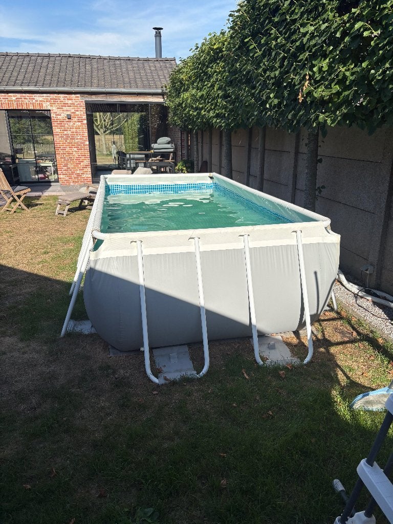 Zwembad intex, Tuin en Terras, Zwembaden, Ophalen, Gebruikt, 200 tot 300 cm, 80 tot 120 cm